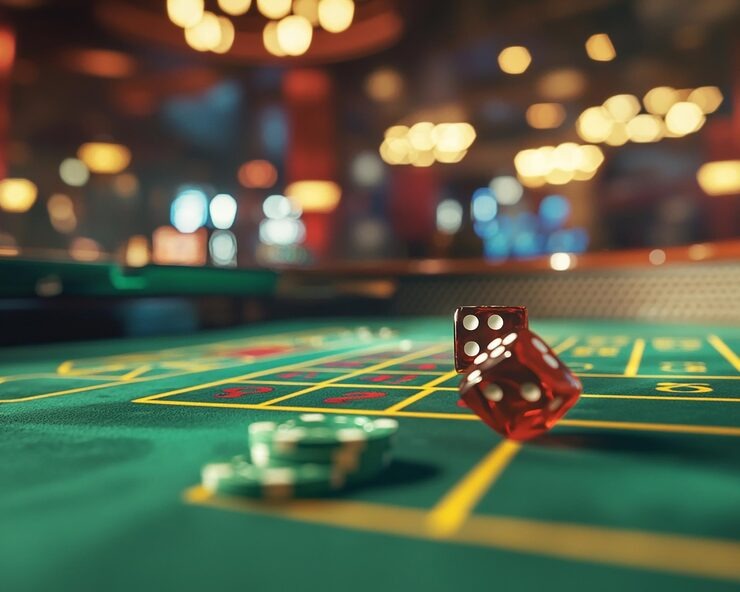 Baccarat betting interface with Player Banker Tie options